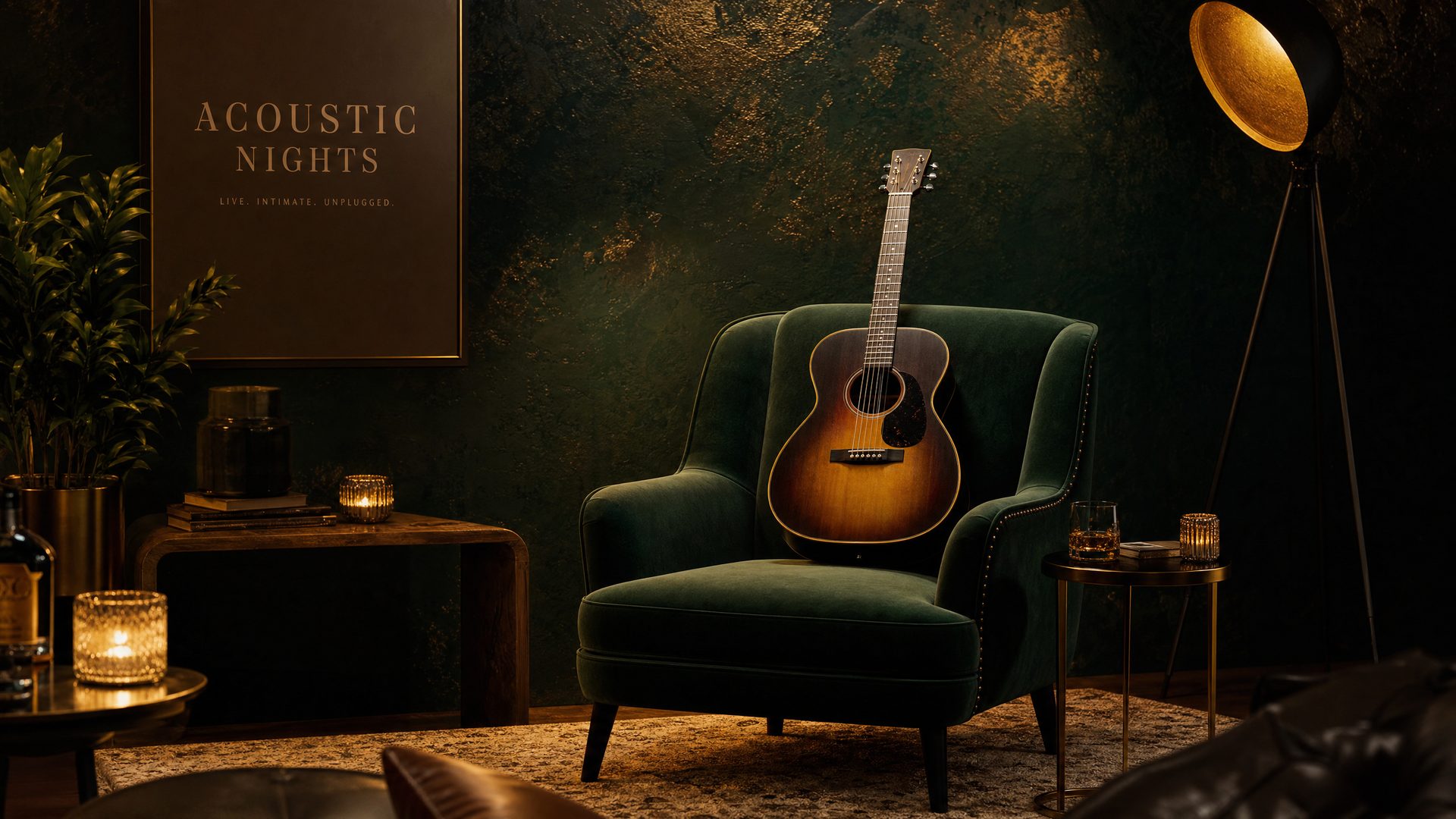 Concerto acústico privado em casa — AURA Home Sessions